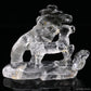 Gardenquartz Goat Sculpture Crystal Healing Hand Carved Crystal Super Realistic