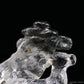 Gardenquartz Goat Sculpture Crystal Healing Hand Carved Crystal Super Realistic
