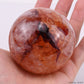 2.65'' Firequartz Sphere Crystal Healing Hand Carved Sphere/Ball