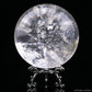 3.77'' Stunning Rainbow Clearquartz Sphere Crystal Healing Hand Carved Sphere/Ball