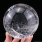 3.77'' Stunning Rainbow Clearquartz Sphere Crystal Healing Hand Carved Sphere/Ball