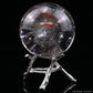 2.33'' Rainbow Clearquartz Sphere Crystal Healing Hand Carved Sphere/Ball