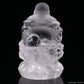 Clearquartz Ingot Smile Buddha Sculpture Crystal Healing Hand Carved