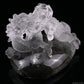 5'' Gardenquartz,Lodalite Water Dragon Sculpture Hand Carved Super Realistic