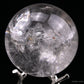 2.2'' Clearquartz Enhydro Sphere Crystal Healing Hand Carved Crystal Ball