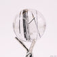 1.45'' Black Rutile,Tourmaline Quartz Sphere Crystal Healing Hand Carved Crystal Ball