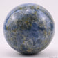 3.85'' Gemstone Blue Kynite Sphere Crystal Healing Hand Carved Sphere/Ball