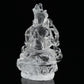 4.26" Awesome Clearquartz Brahman Sculpture Artifact Crystal Healing Hand Carved