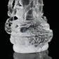 4.26" Awesome Clearquartz Brahman Sculpture Artifact Crystal Healing Hand Carved